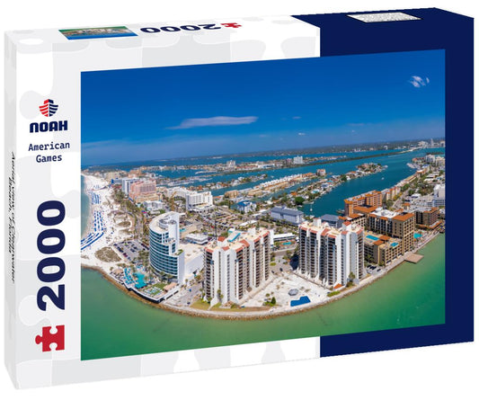 Noah Jigsaw Puzzle Aerial view of Clearwater Beach, Florida 2000 pieces