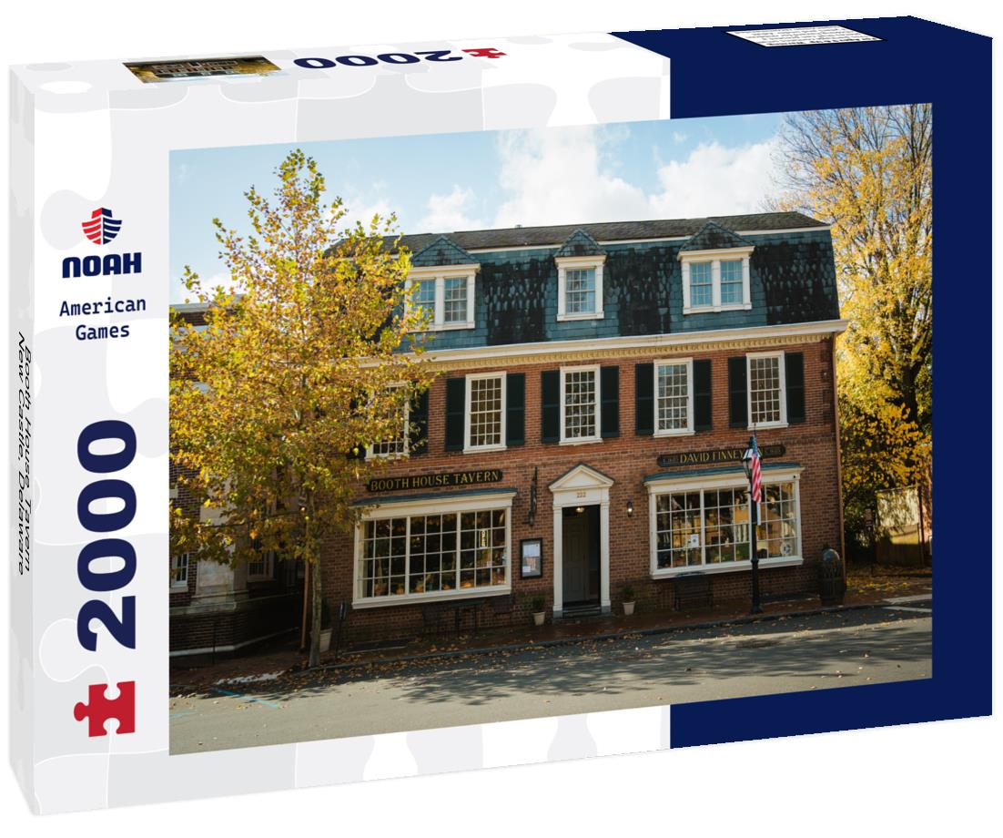 Noah Jigsaw Puzzle Booth House Tavern, New Castle, Delaware 2000 pieces