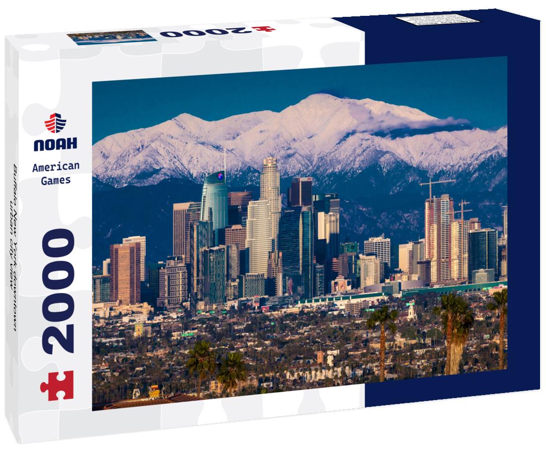 Noah Jigsaw Puzzle Buffalo New York downtown urban city view 2000 pieces