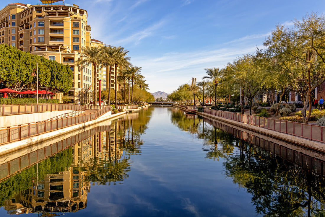 Noah Jigsaw Puzzle Scottsdale Arizona Waterfront Canal Scene 2000 pieces
