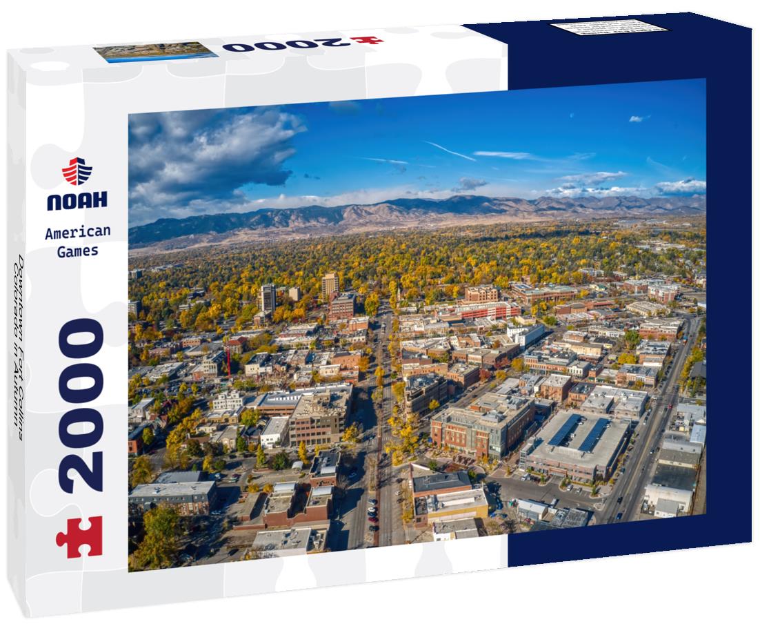 Noah Jigsaw Puzzle Downtown Fort Collins, Colorado in Autumn 2000 pieces
