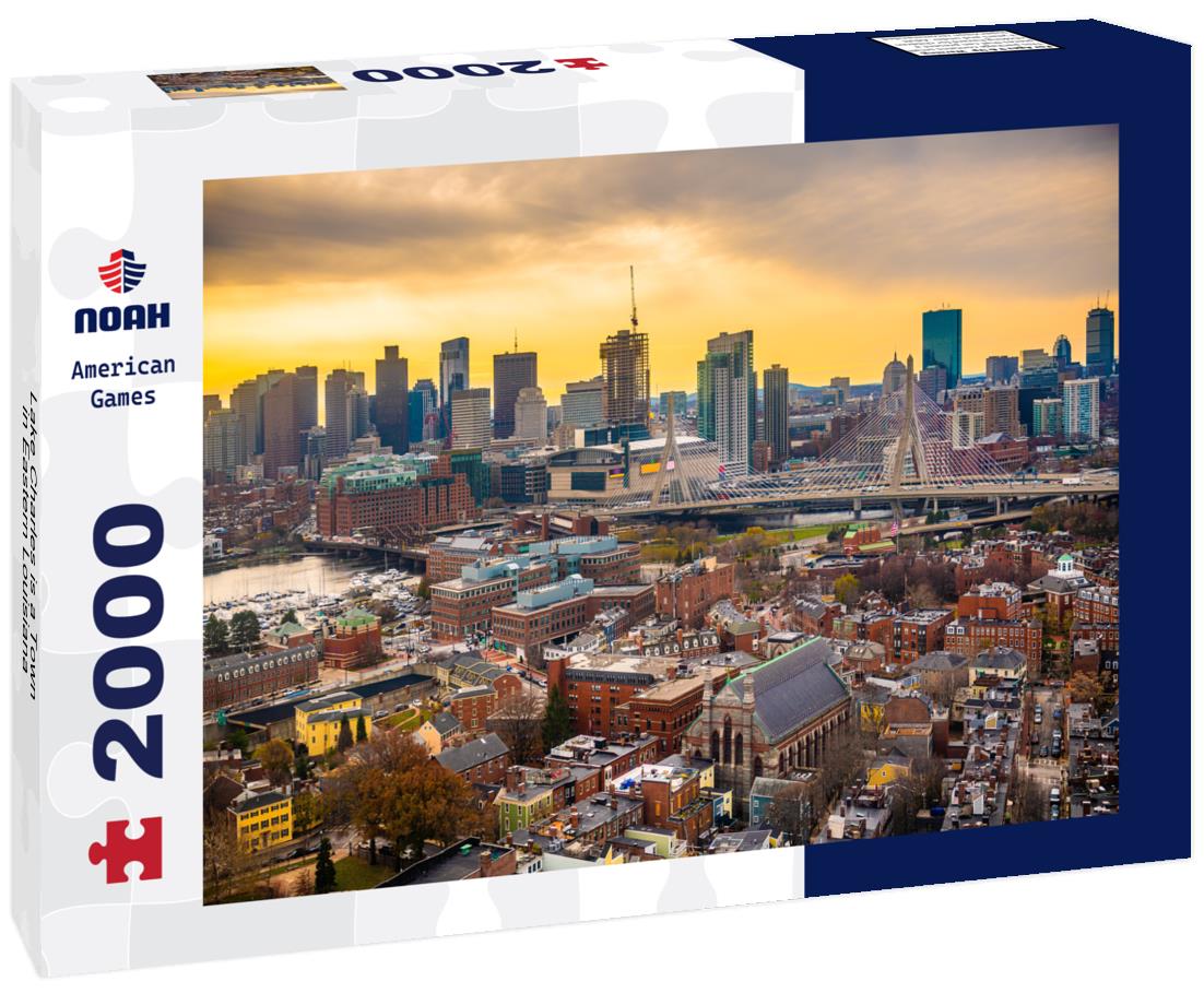 Noah Jigsaw Puzzle Lake Charles is a Town in Eastern Louisiana 2000 pieces