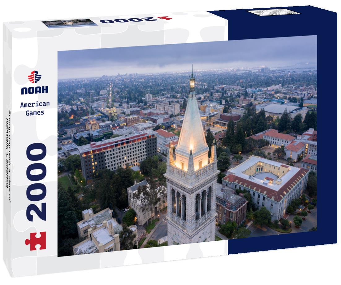 Noah Jigsaw Puzzle Sunny day with a view of Norwalk, California 2000 pieces