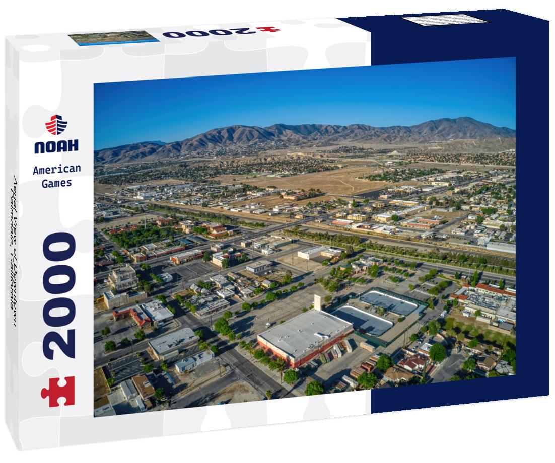 Noah Jigsaw Puzzle Aerial View of Downtown Palmdale, California 2000 pieces