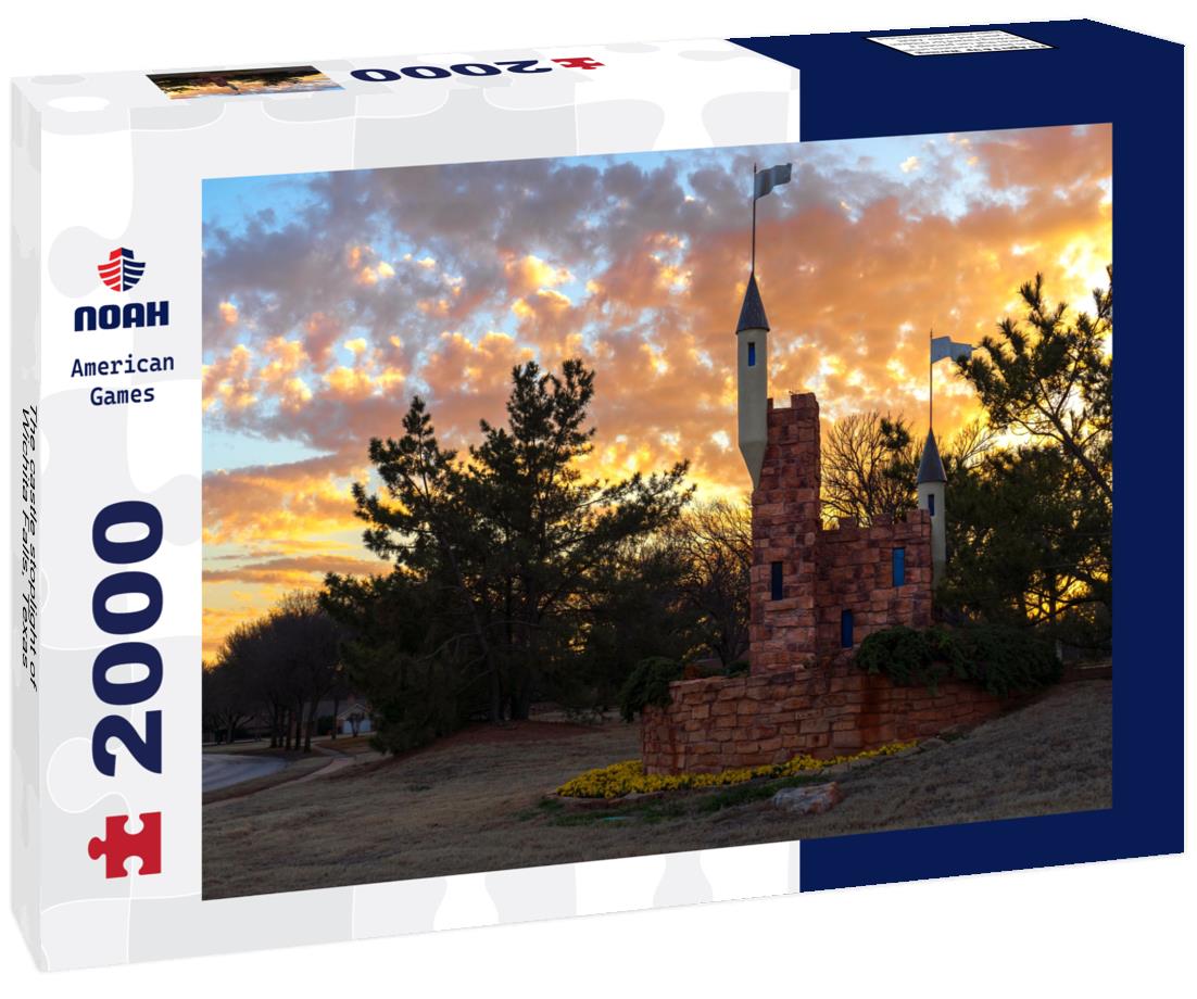 Noah Jigsaw Puzzle The castle stoplight of Wichita Falls, Texas 2000 pieces