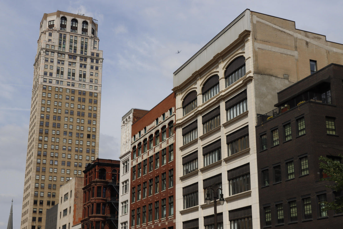 Noah Jigsaw Puzzle Architecture in the downtown of Detroit, USA 2000 pieces