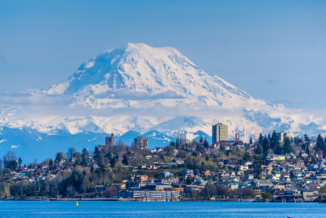 Noah Jigsaw Puzzle Seattle skyline and Mt Rainier on a clear day 2000 pieces