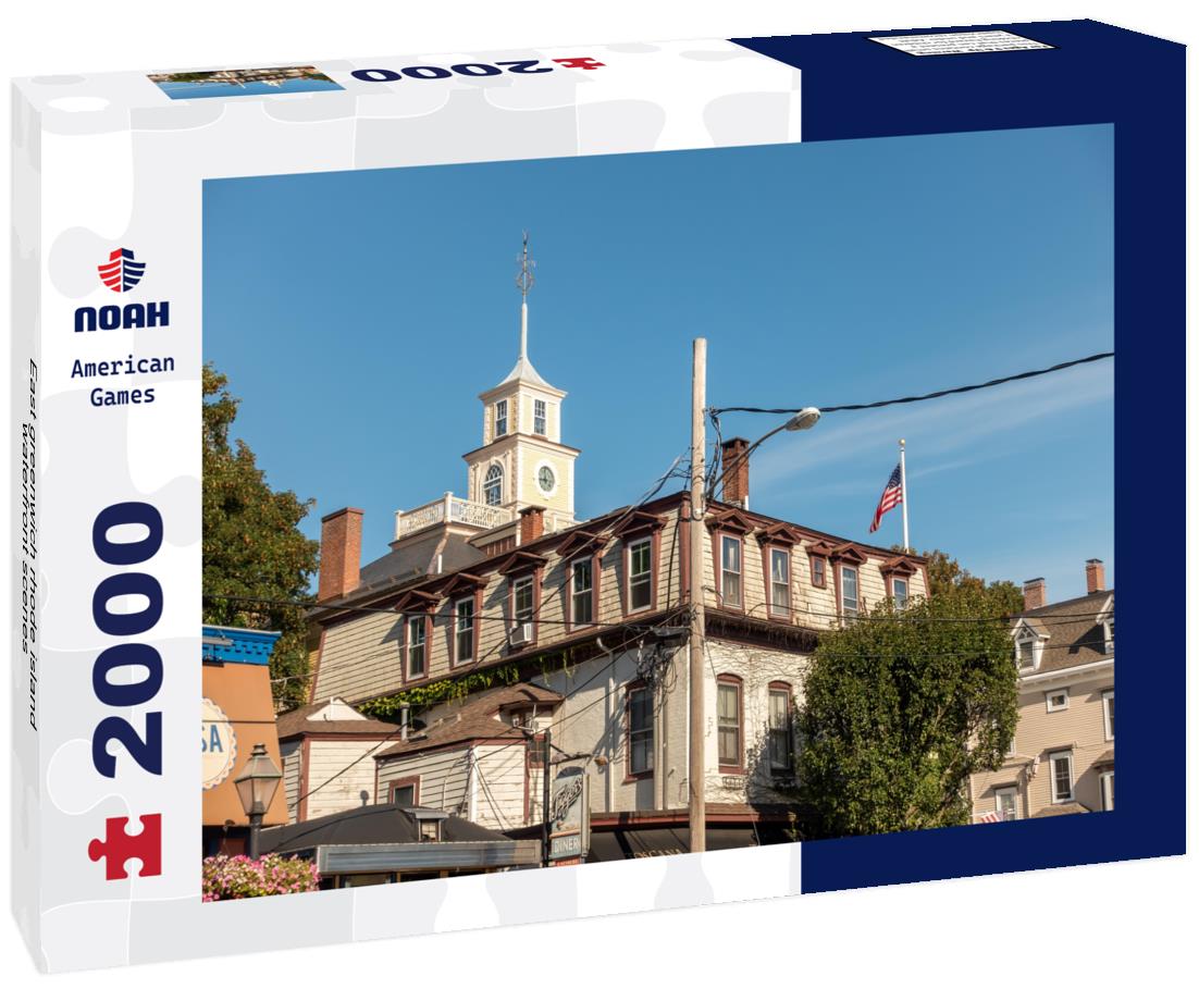 Noah Jigsaw Puzzle East greenwich rhode island waterfront scenes 2000 pieces