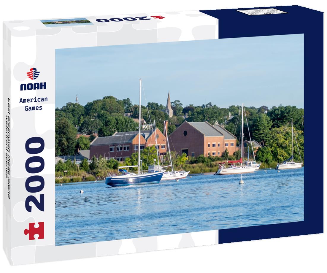 Noah Jigsaw Puzzle East greenwich rhode island waterfront scenes 2000 pieces
