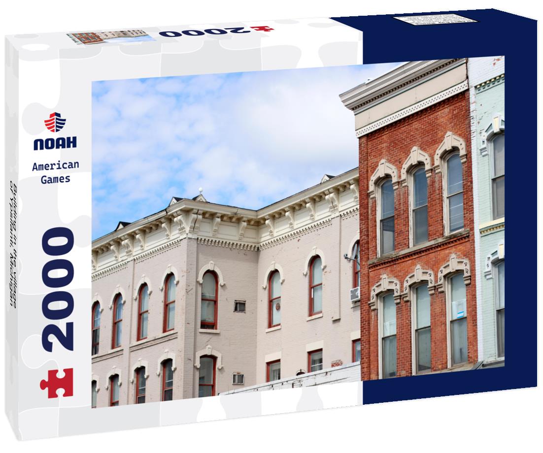 Noah Jigsaw Puzzle Building in the village of Ypsilanti, Michigan 2000 pieces