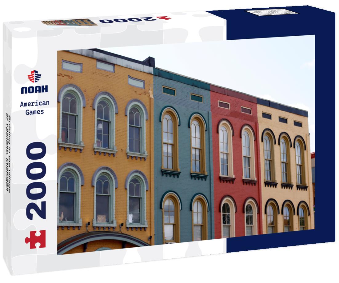 Noah Jigsaw Puzzle Building in the village of Ypsilanti, Michigan 2000 pieces