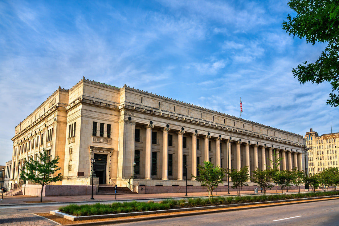 Noah Jigsaw Puzzle Post office in downtown Fort Worth - Texas, USA 2000 pieces