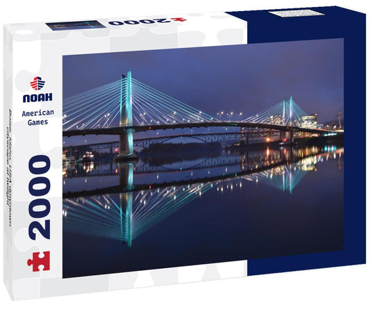 Noah Jigsaw Puzzle Boise, Idaho, USA downtown cityscape at twilight 2000 pieces