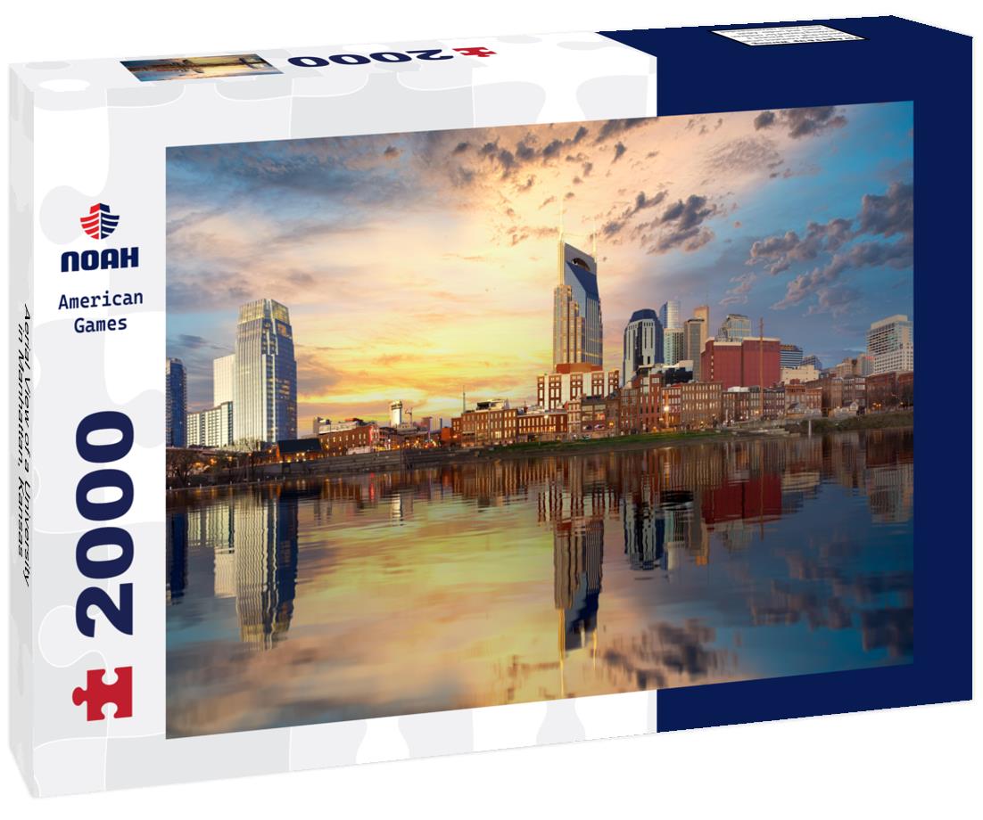 Noah Jigsaw Puzzle Aerial View of a University in Manhattan, Kansas 2000 pieces