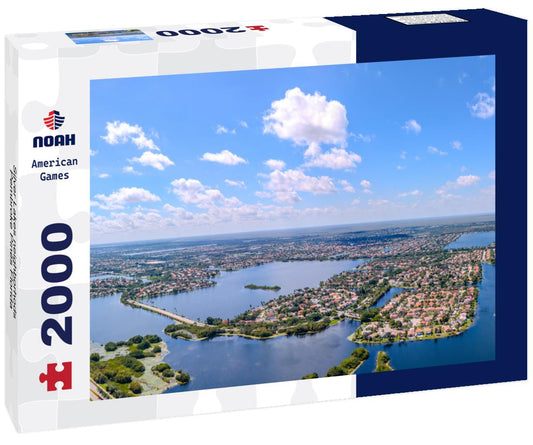 Noah Jigsaw Puzzle Silver Lakes neighborhods Pembroke Pines Florida 2000 pieces