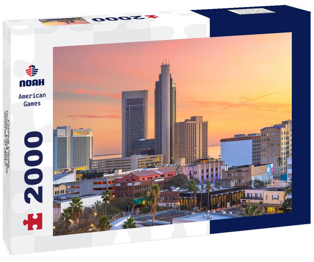 Noah Jigsaw Puzzle Corpus Christi, Texas, USA on the seawall at dawn 2000 pieces