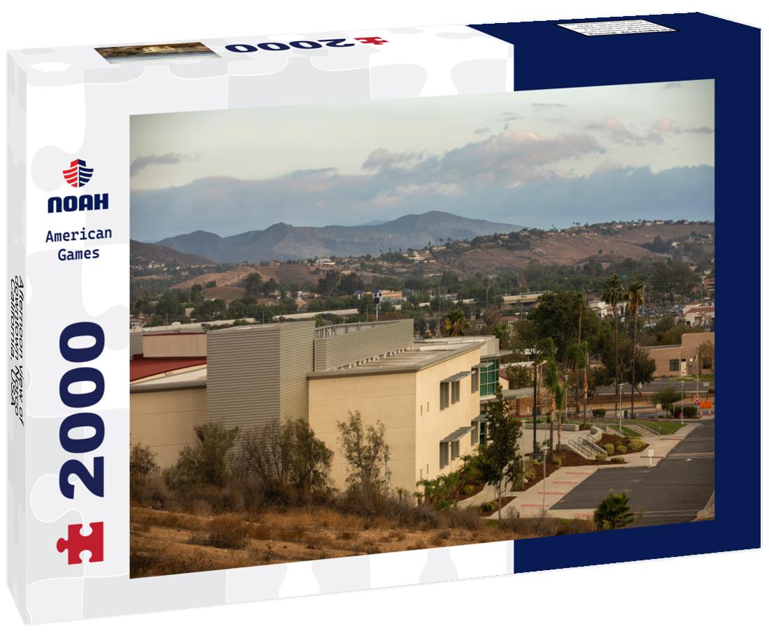 Noah Jigsaw Puzzle Afternoon view of downtown Norco, California, USA 2000 pieces
