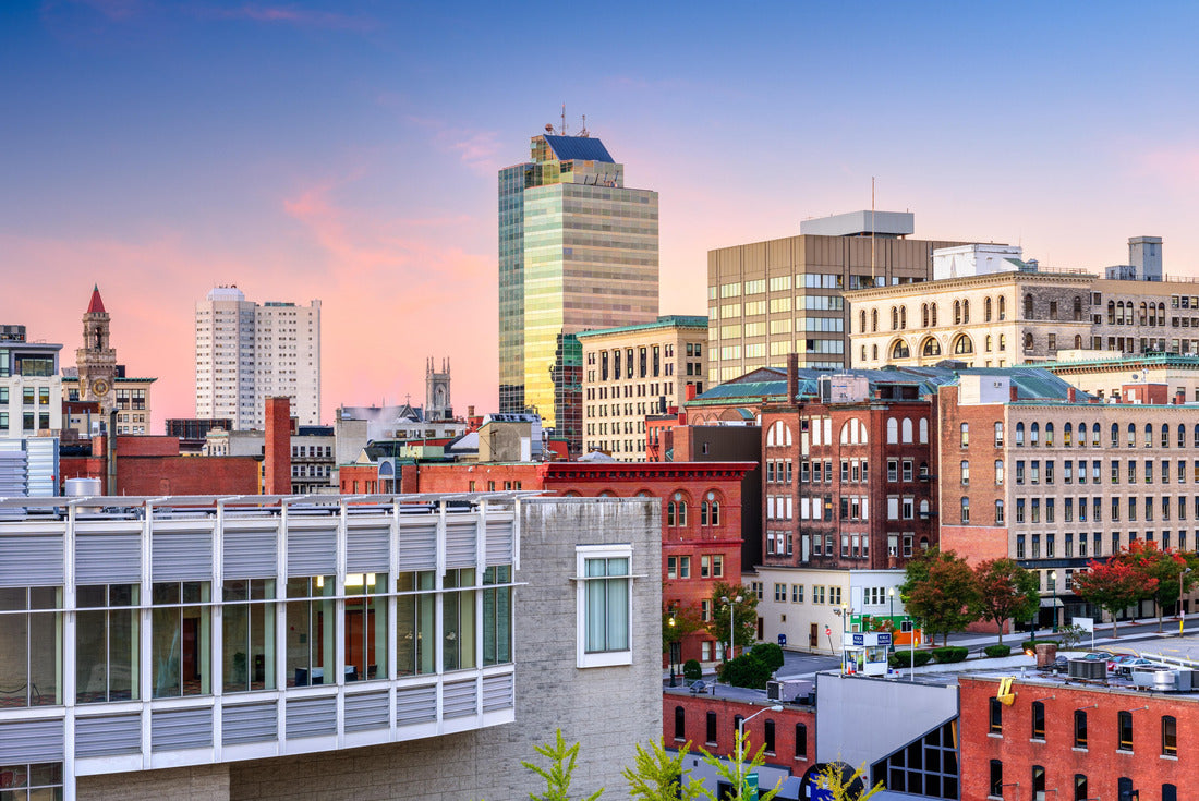 Noah Jigsaw Puzzle Worcester, Massachusetts, USA Skyline at twilight 2000 pieces
