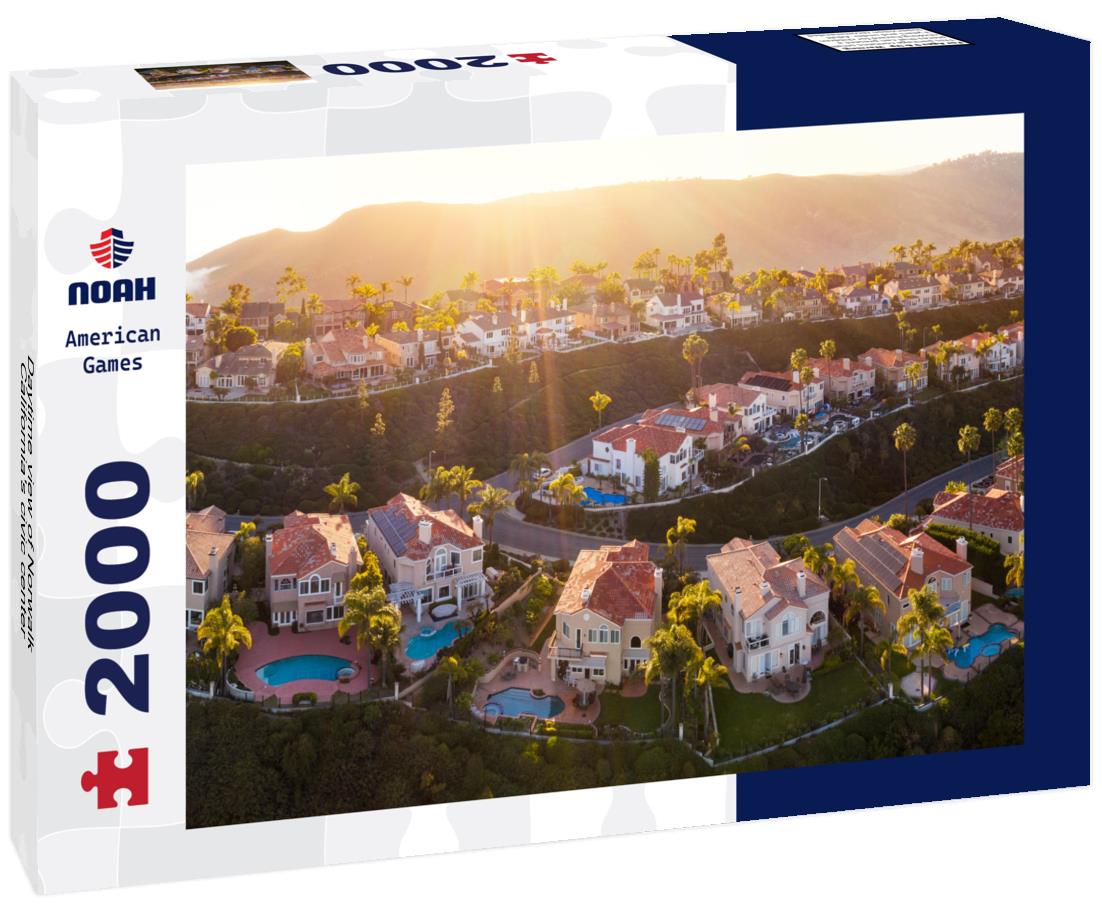 Noah Jigsaw Puzzle Daytime view of Norwalk, California's civic center 2000 pieces