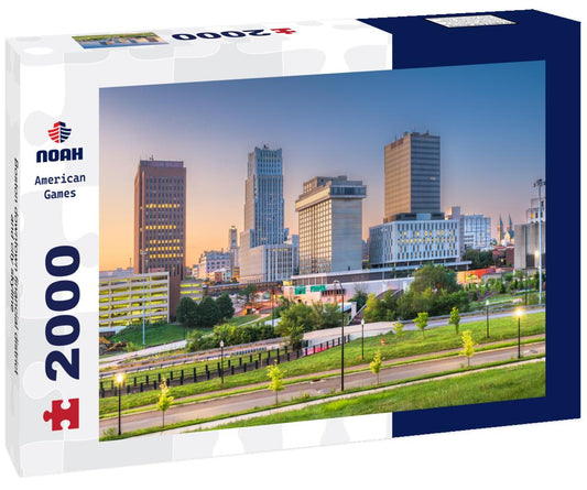 Noah Jigsaw Puzzle Boston downtown financial district and city skyline 2000 pieces