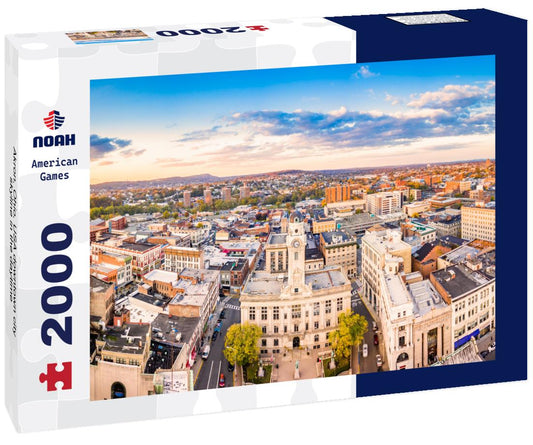 Noah Jigsaw Puzzle Akron, Ohio, USA downtown city skyline in the daytime 2000 pieces