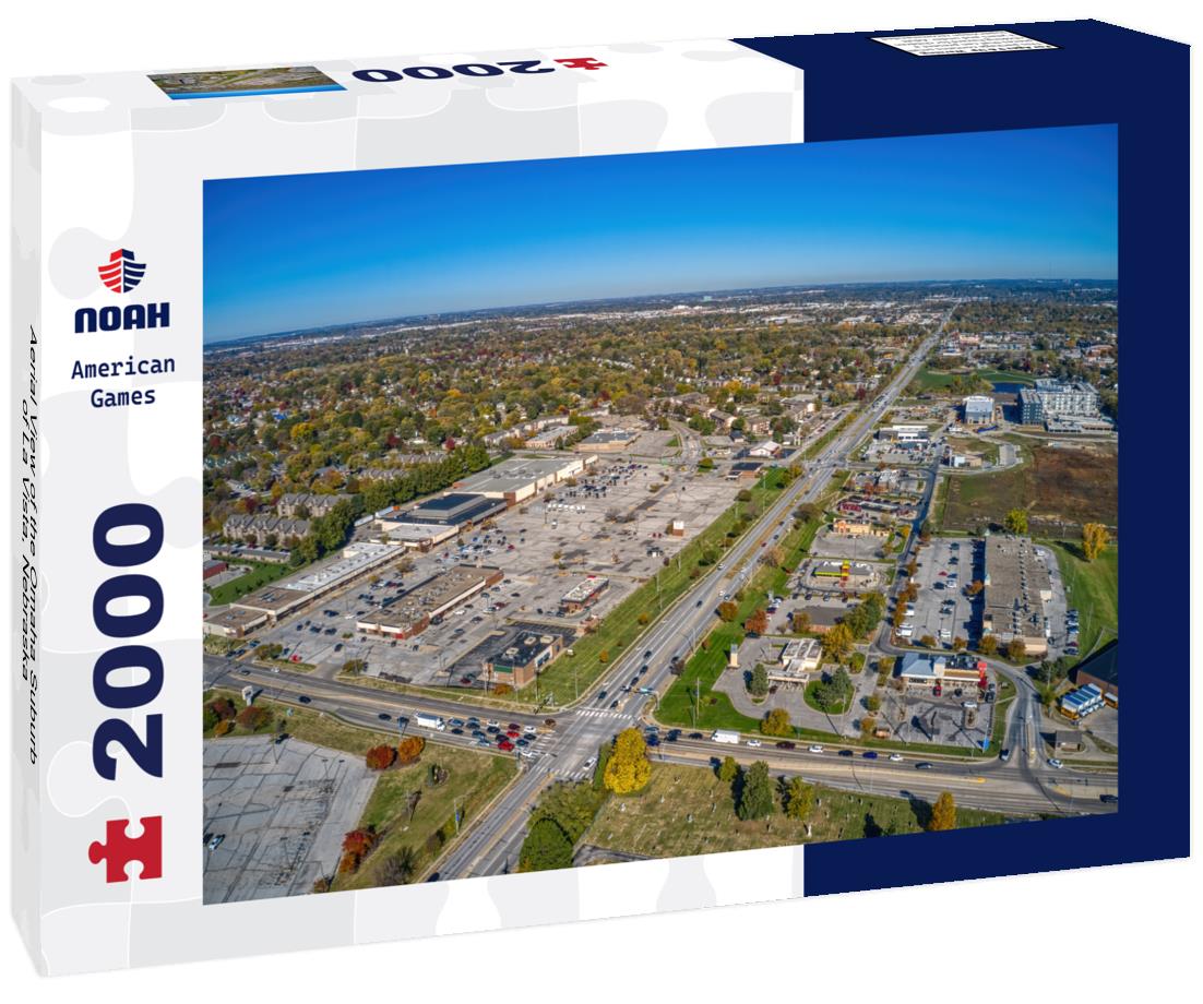 Noah Jigsaw Puzzle Aerial View of the Omaha Suburb of La Vista, Nebraska 2000 pieces