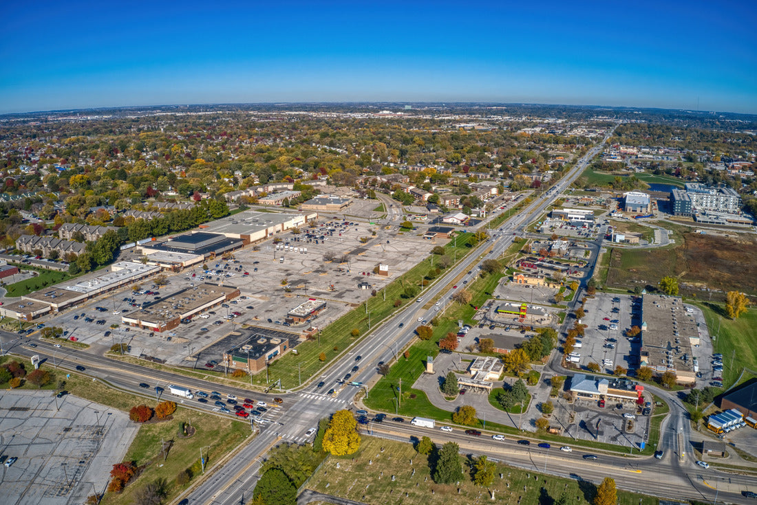 Noah Jigsaw Puzzle Aerial View of the Omaha Suburb of La Vista, Nebraska 2000 pieces