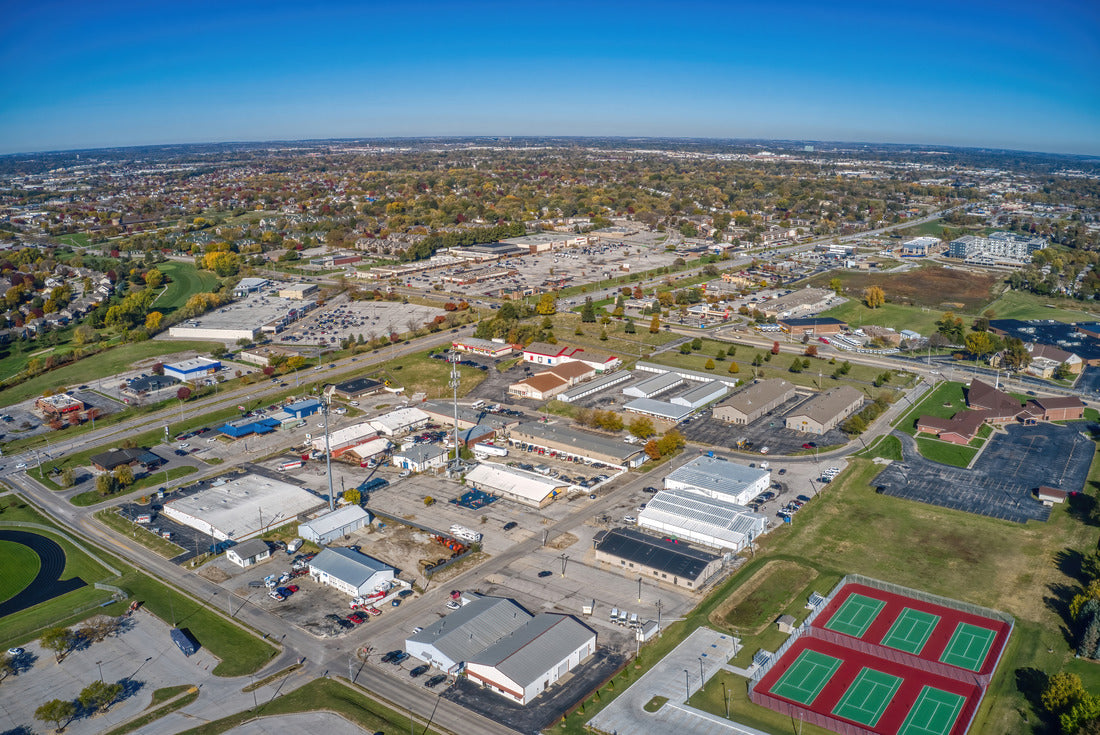 Noah Jigsaw Puzzle Aerial View of the Omaha Suburb of La Vista, Nebraska 2000 pieces
