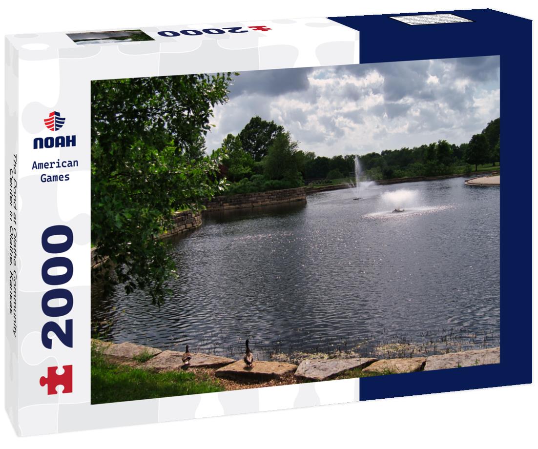 Noah Jigsaw Puzzle The Pond at Olathe Community Center in Olathe, Kansas 2000 pieces