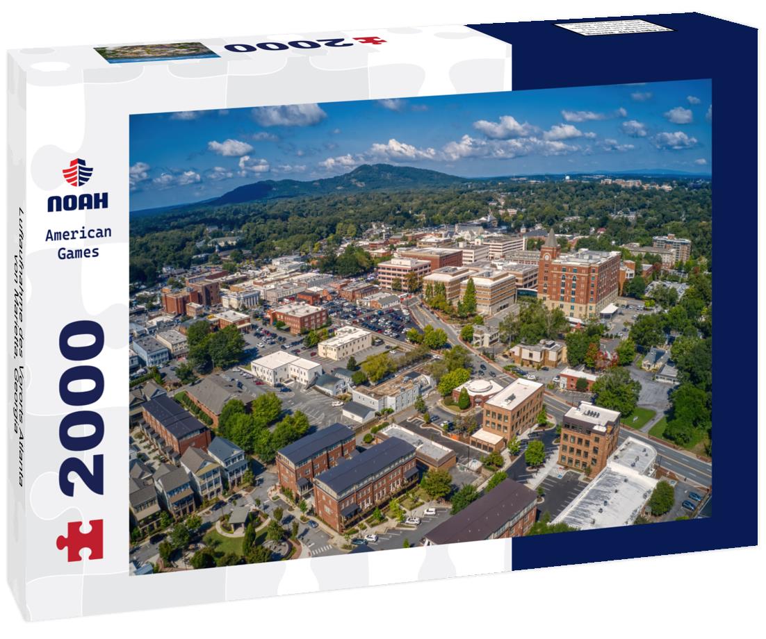 Noah Jigsaw Puzzle Luftaufnahme des Vororts Atlanta von Marietta, Georgia 2000 pieces