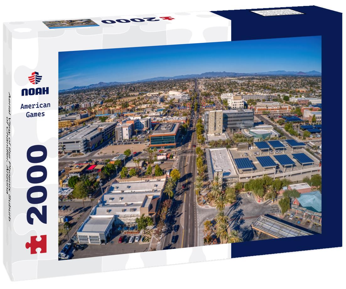 Noah Jigsaw Puzzle Aerial View of the Phoenix Suburb of Chandler, Arizona 2000 pieces