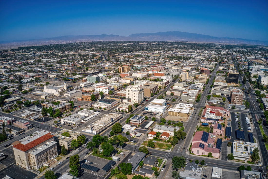 Noah Jigsaw Puzzle Aerial View of Downtown Bakersfield, California Skyline 2000 pieces
