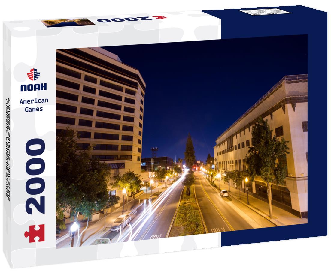 Noah Jigsaw Puzzle Elevated daytime view of the Anaheim, California skyline 2000 pieces