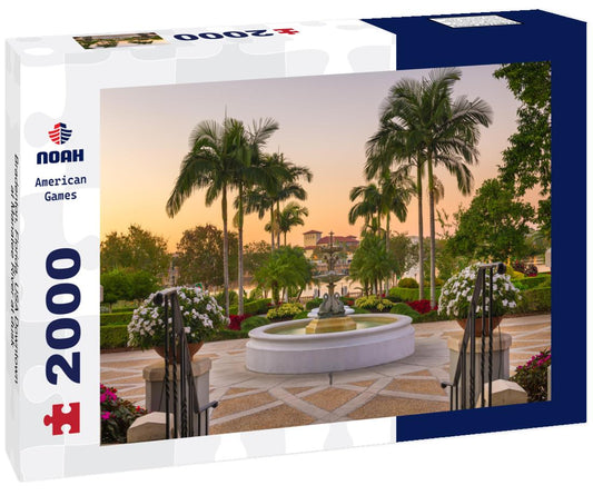 Noah Jigsaw Puzzle Bradenton, Florida, USA Downtown at Manatee River at dusk 2000 pieces