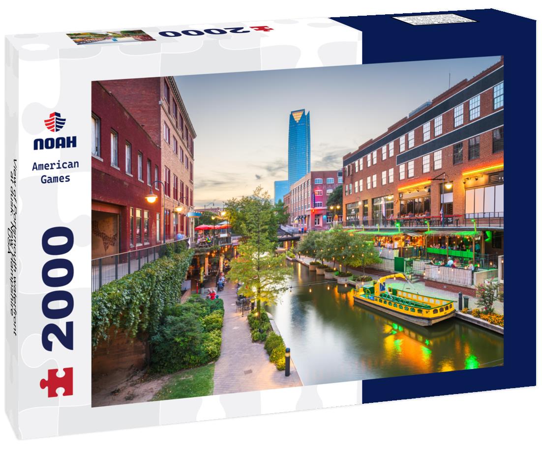 Noah Jigsaw Puzzle View of Portsmouth waterfront at dusk. New Hampshire, USA 2000 pieces