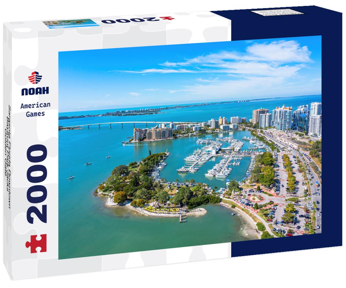 Noah Jigsaw Puzzle Sarasota Florida Downtown Bayfront Park Jacks Golden Gate 2000 pieces