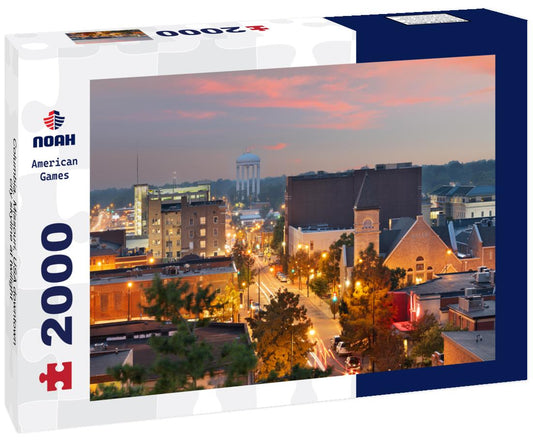 Noah Jigsaw Puzzle Columbia, Missouri, USA downtown city skyline at twilight 2000 pieces