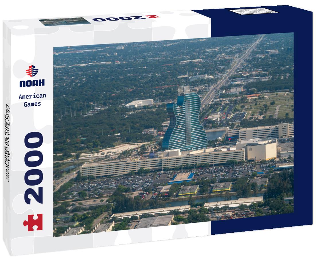 Noah Jigsaw Puzzle Hot Springs, Arkansas, USA City Skyline from above at dawn 2000 pieces