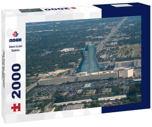 Noah Jigsaw Puzzle Hot Springs, Arkansas, USA City Skyline from above at dawn 2000 pieces