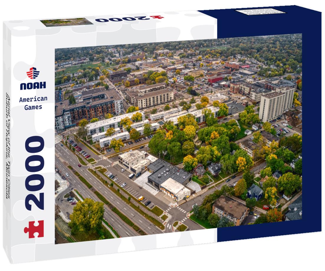 Noah Jigsaw Puzzle Aerial View of the Twin Cities Suburb of Hopkins, Minnesota 2000 pieces