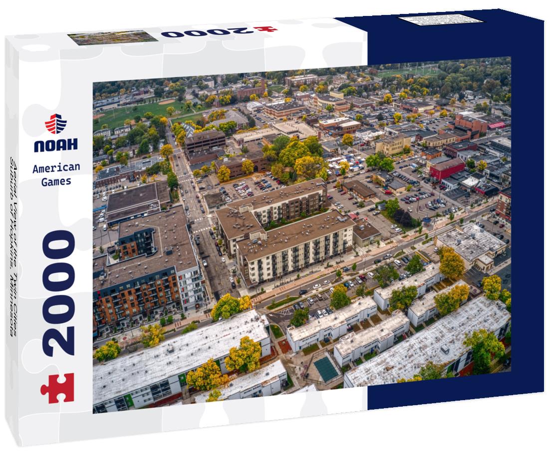 Noah Jigsaw Puzzle Aerial View of the Twin Cities Suburb of Hopkins, Minnesota 2000 pieces