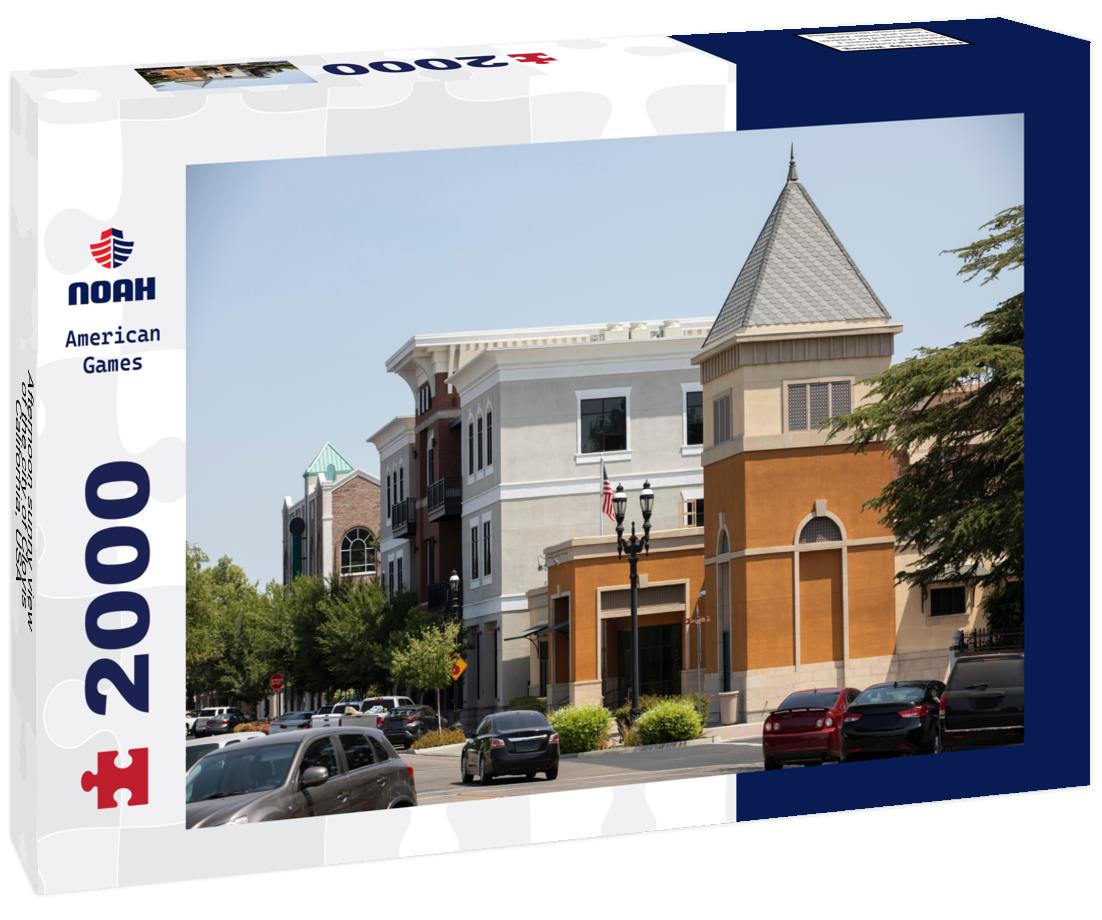 Noah Jigsaw Puzzle Afternoon sunny view of the city of Clovis, California, USA 2000 pieces
