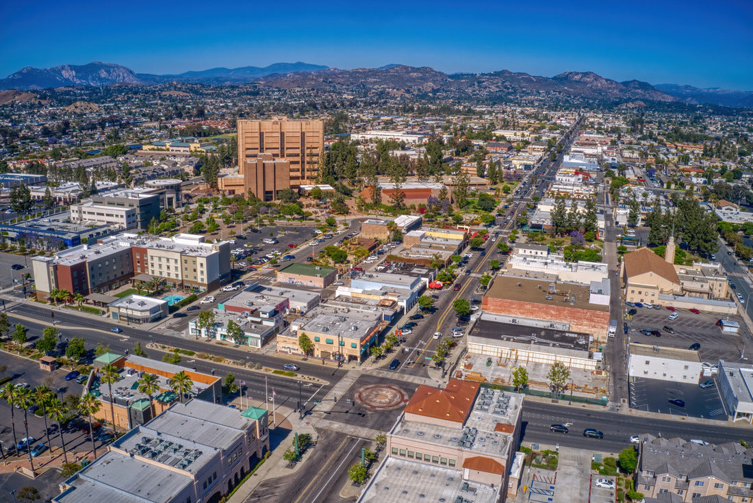 Noah Jigsaw Puzzle Aerial view of the San Diego suburb of El Cajon, California 2000 pieces