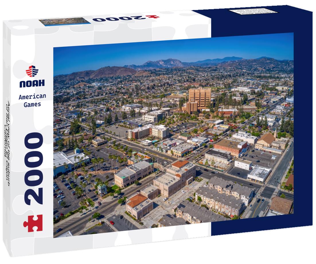Noah Jigsaw Puzzle Aerial view of the suburb of San Diego El Cajon, California 2000 pieces