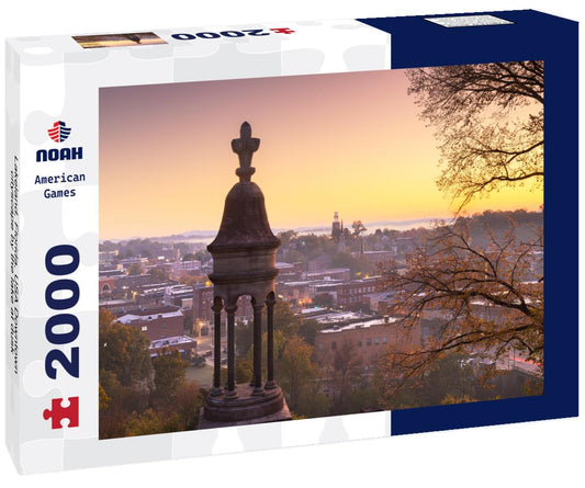 Noah Jigsaw Puzzle Lakeland, Florida, USA Downtown cityscape by the lake at dusk 2000 pieces