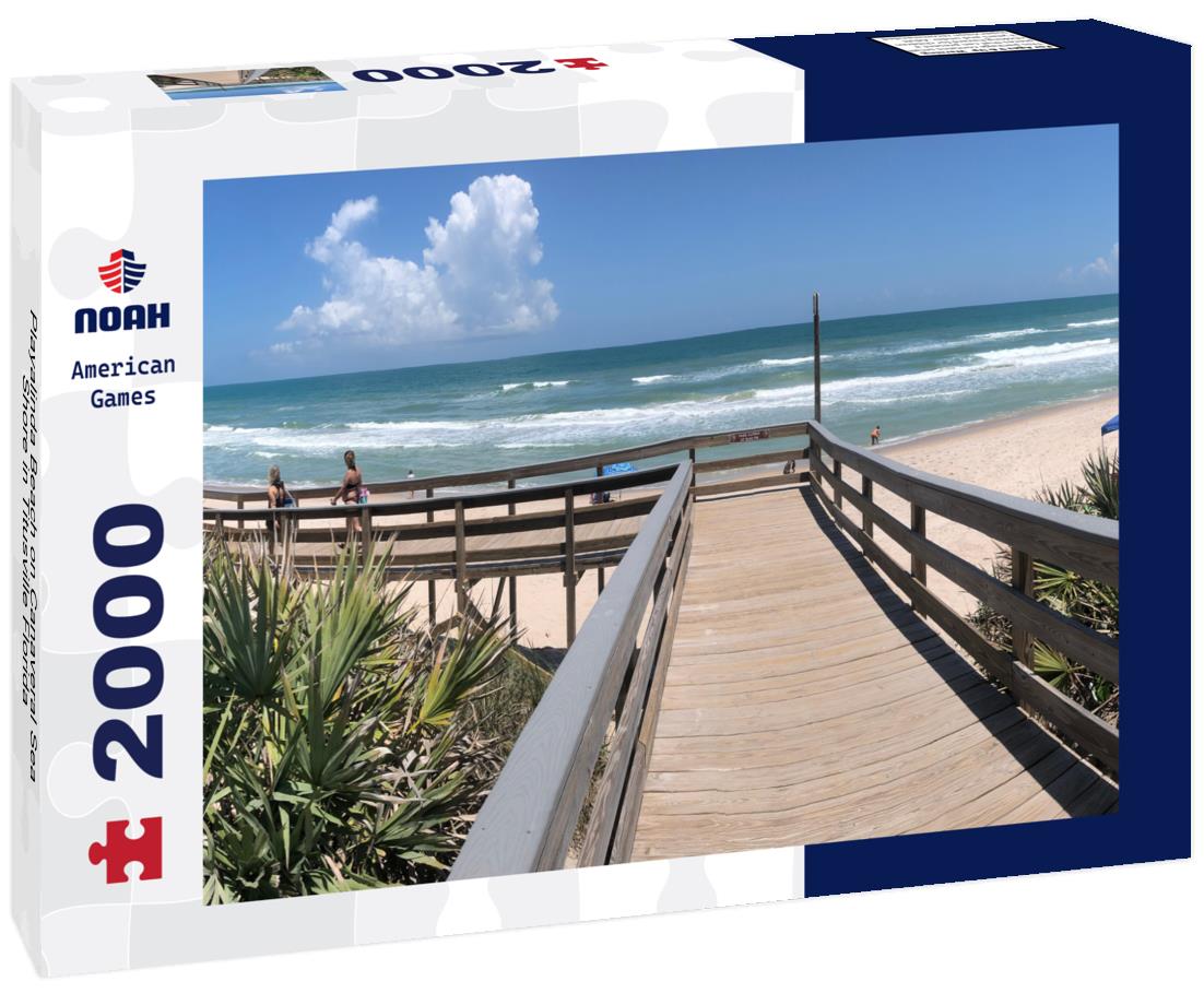 Noah Jigsaw Puzzle Playalinda Beach on Canaveral Sea Shore in Titusville Florida 2000 pieces