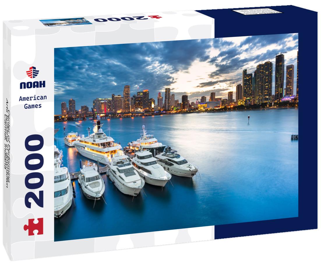 Noah Jigsaw Puzzle Center of Performing Arts building in downtown Carmel, Indiana 2000 pieces