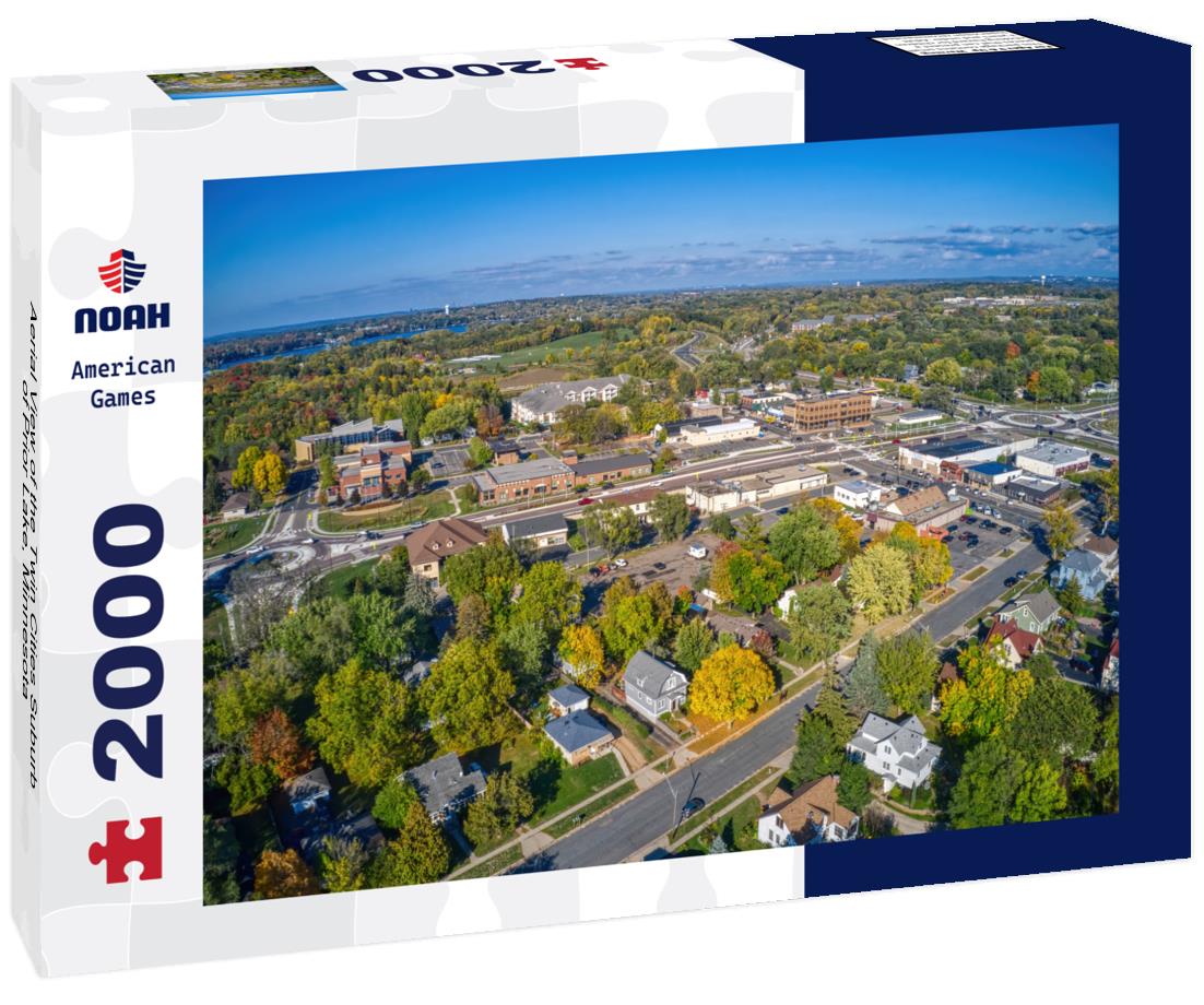 Noah Jigsaw Puzzle Aerial View of the Twin Cities Suburb of Prior Lake, Minnesota 2000 pieces