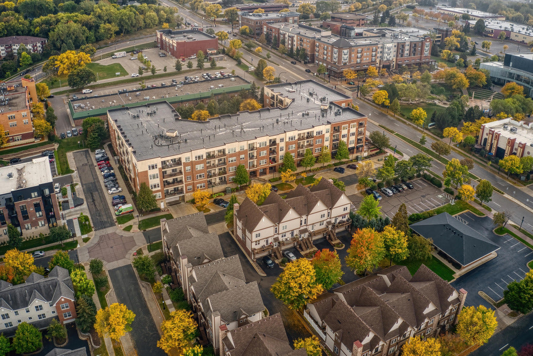 Noah Jigsaw Puzzle Aerial View of the Twin Cities Suburb of Burnsville, Minnesota 2000 pieces