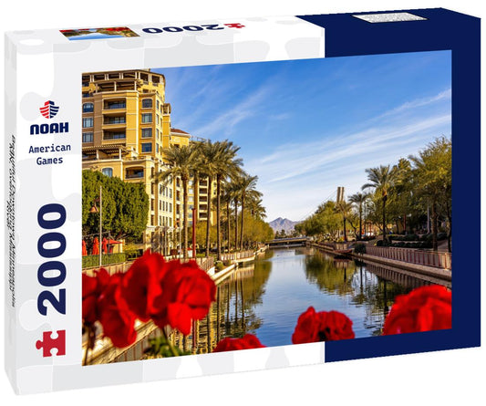 Noah Jigsaw Puzzle Beautiful Downtown Minneapolis MN, overlooking Mississippi River 2000 pieces